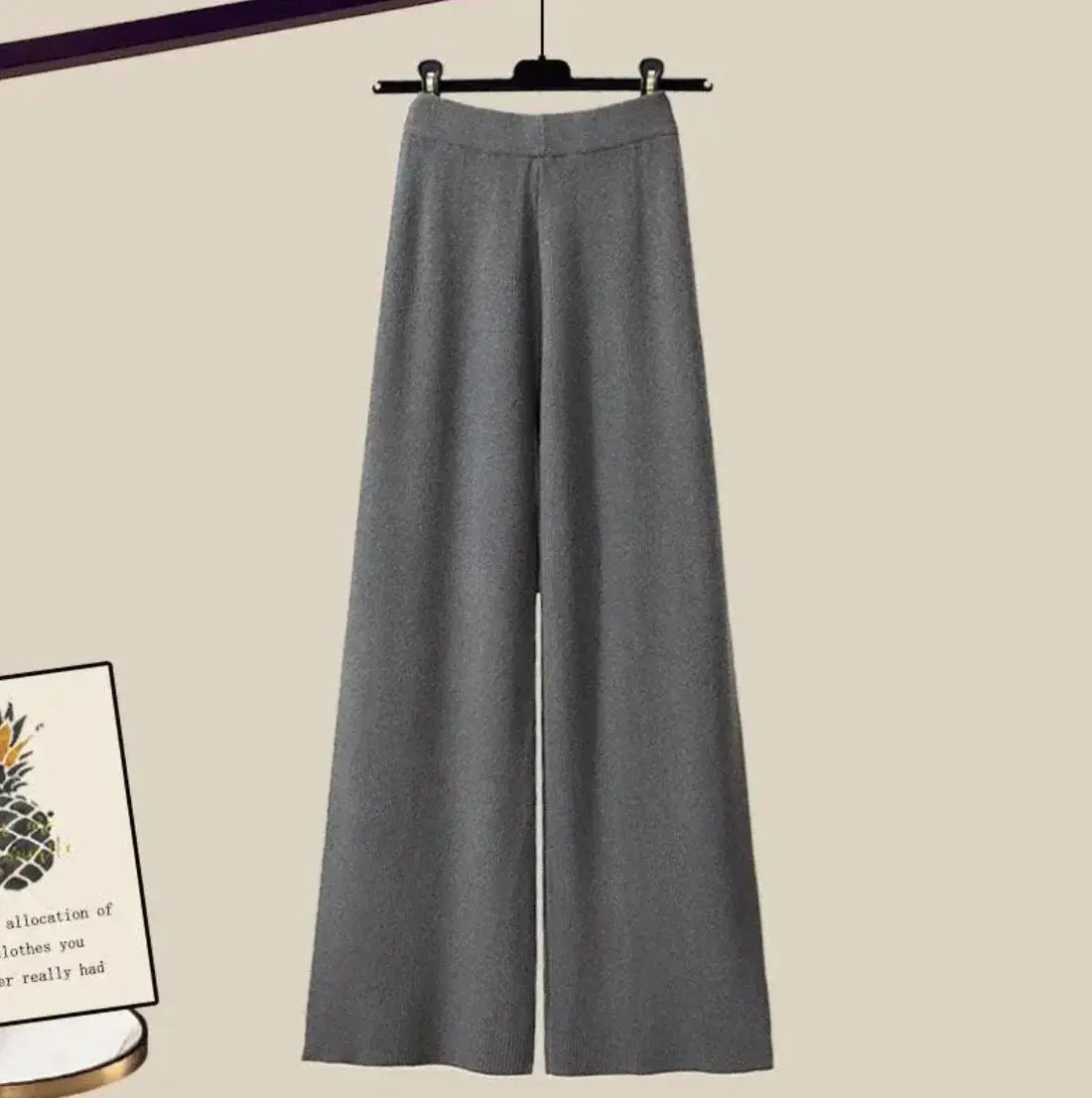 Elora | Ensemble 3 Pièces pour Femme - Chemise + Pantalon + Pull