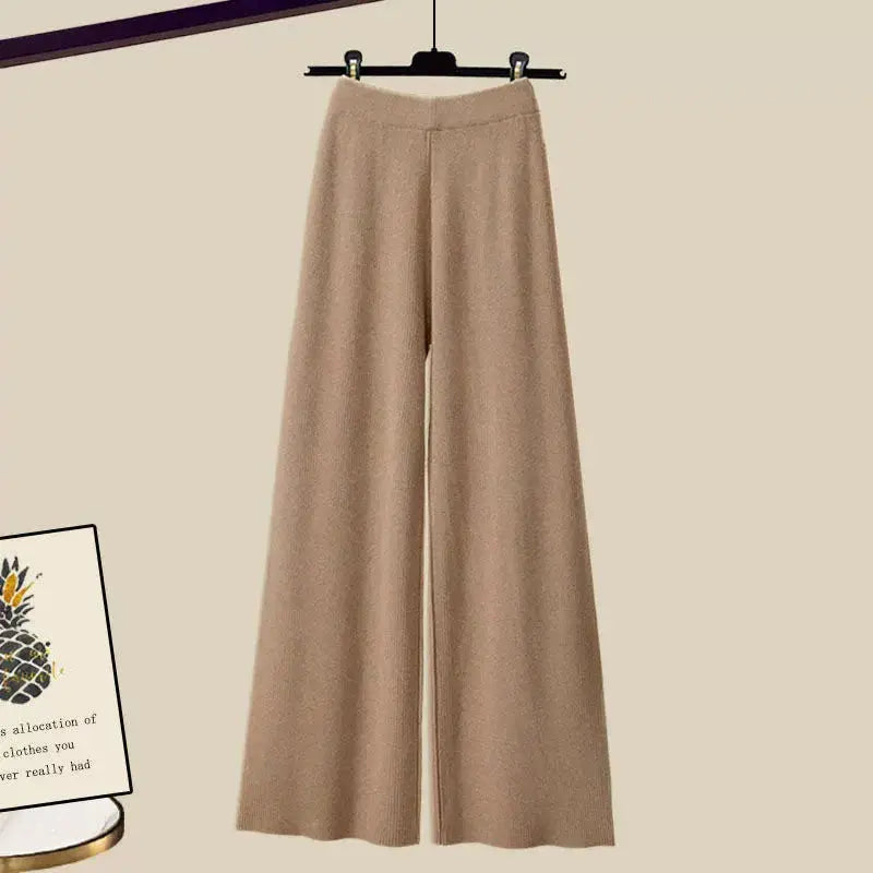 Elora | Ensemble 3 Pièces pour Femme - Chemise + Pantalon + Pull