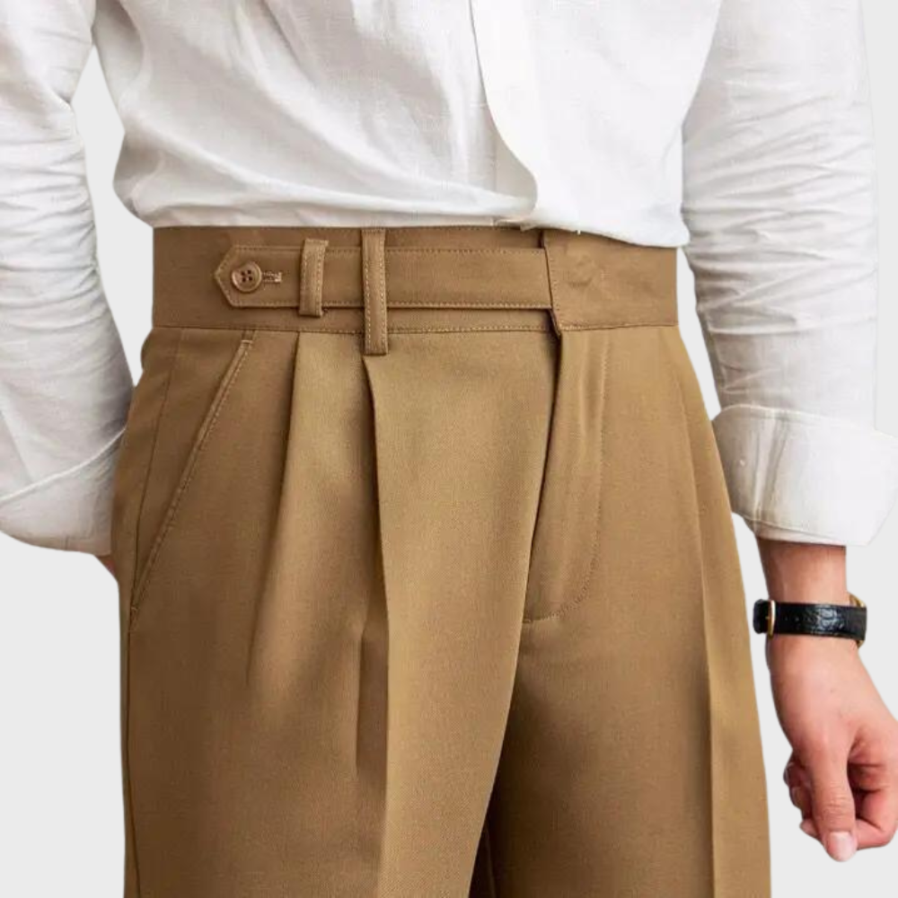 Niels | Pantalon Tailleur Élégant pour Homme
