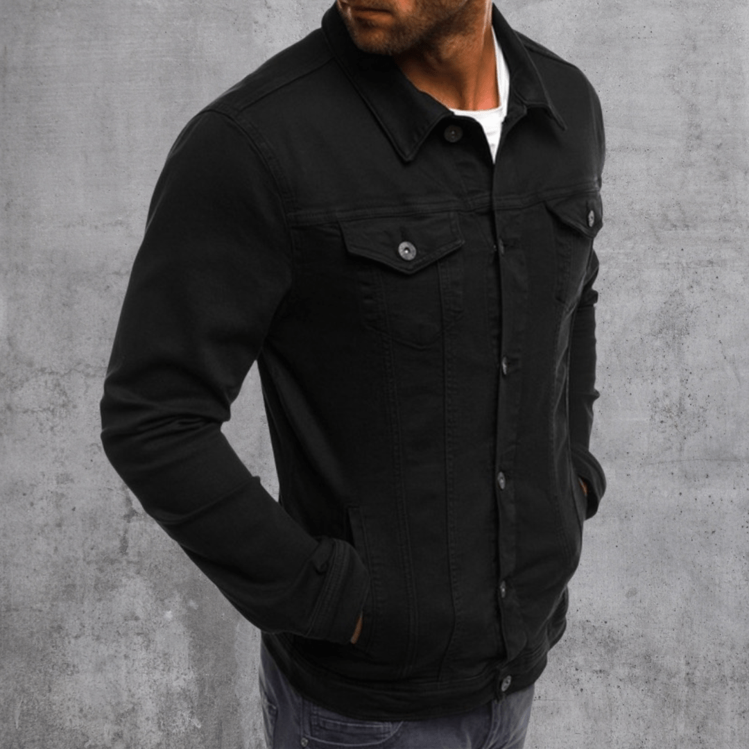 In FrenchPhilipe - Veste en jean pour homme - Édition Automne