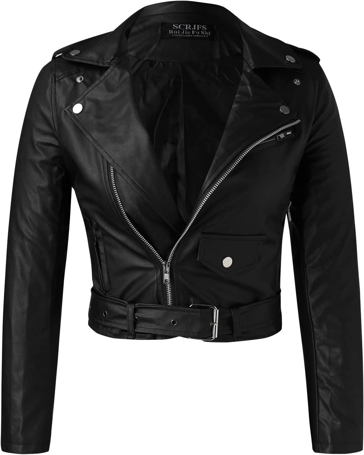 FASLOLSDP Giacca invernale da donna, lunga, retrò, con collo a risvolto, giacca invernale, sexy, da motociclista, per la primavera, per attività all'aperto