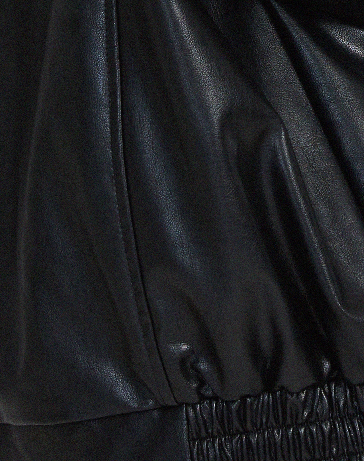 Ivy | Veste Femme Oversize en Simili Cuir