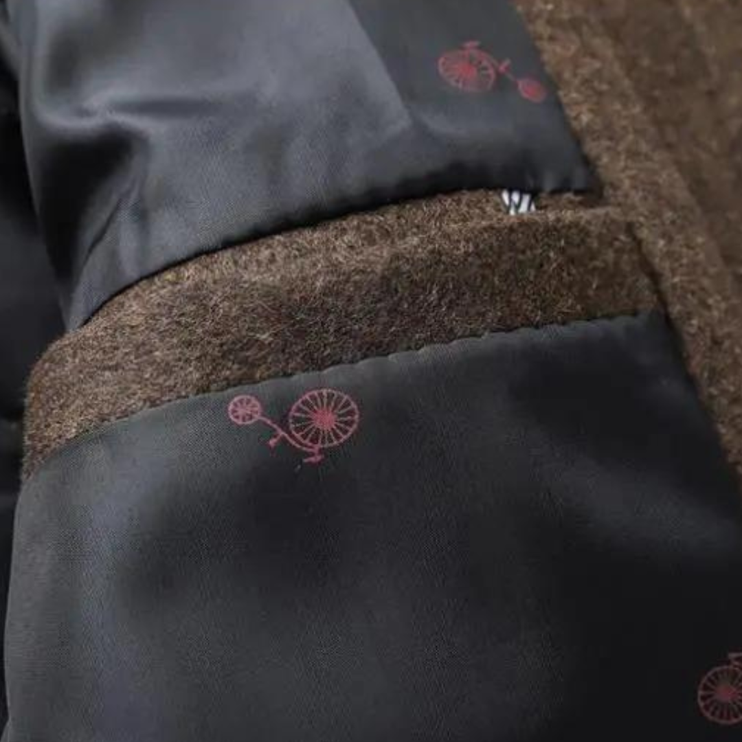 Léo | Manteau Homme En Laine Avec Col Montant