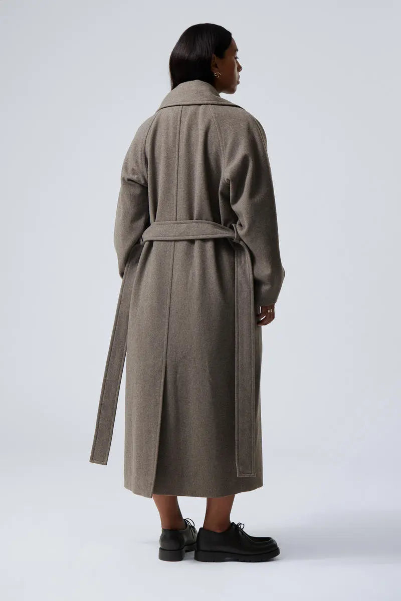 Chiara | Manteau Long pour Femme Oversize Laine