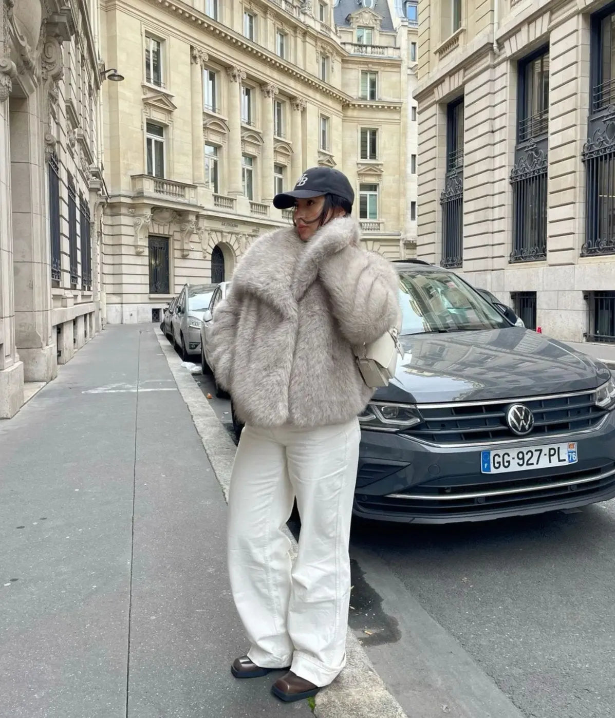 Lucy | Manteau En Fausse Fourrure Femme Élégant