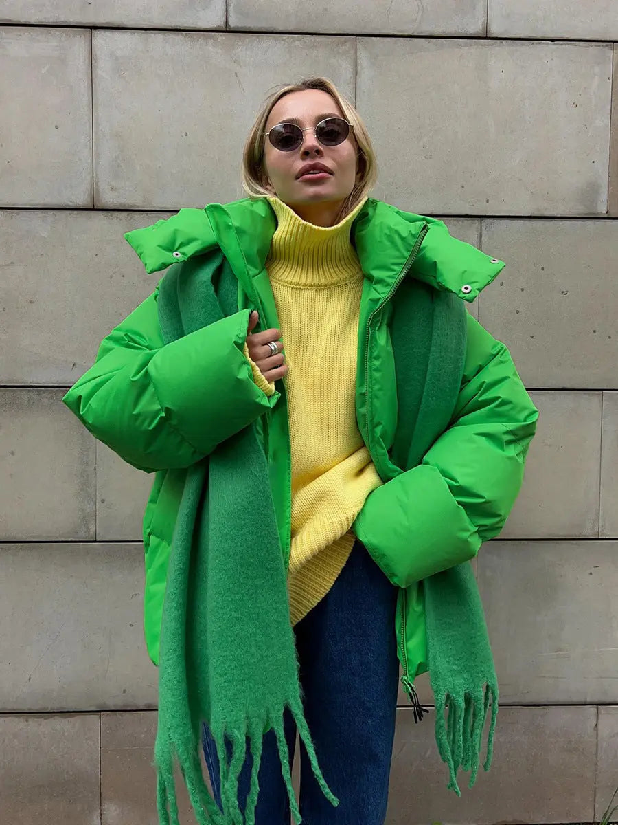 Anya | Veste Matelassée Hiver Oversize pour Femme