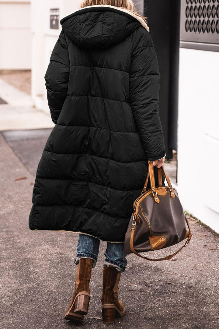 Sasha | Lange pluche jas