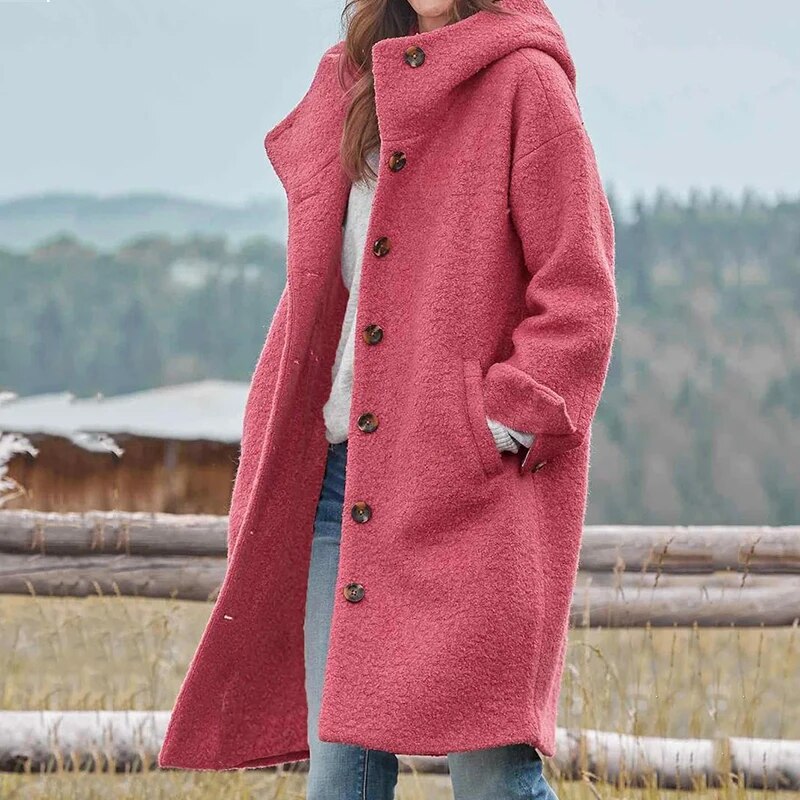 Heidi-Mode | Eleganter Dicker Wintermantel Für Damen (Neueste Kollektion)