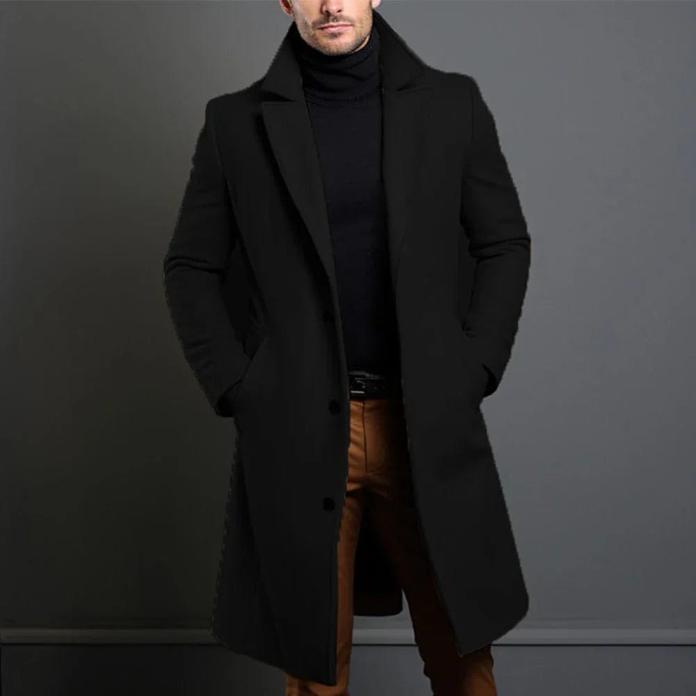 Adrien | Manteau pour Homme Long en Laine