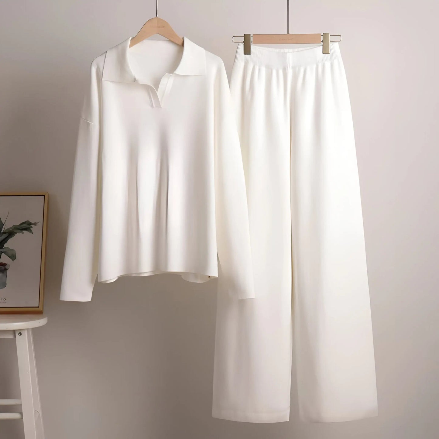 Inaya | Ensemble Loungewear en Maille pour Femme