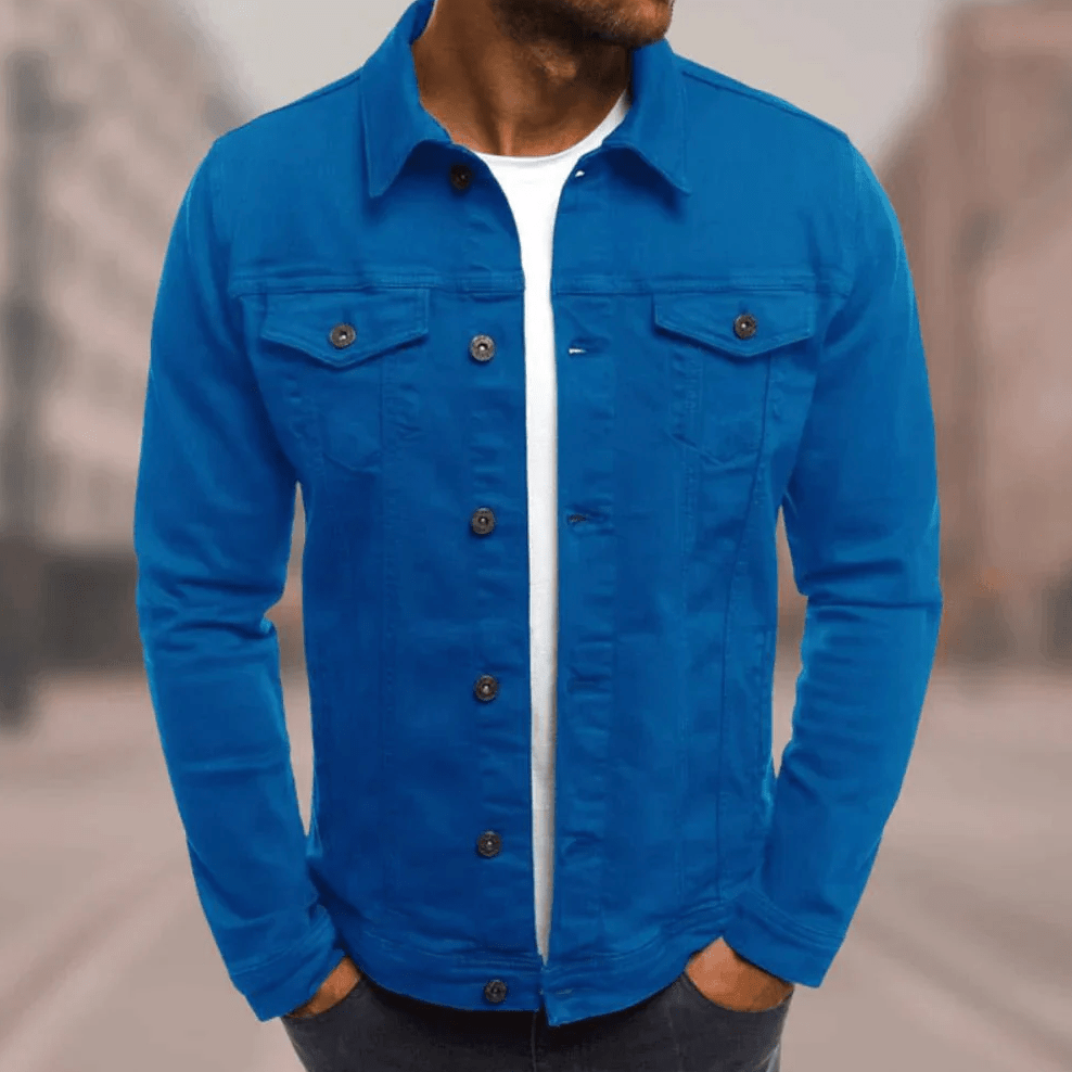 In FrenchPhilipe - Veste en jean pour homme - Édition Automne