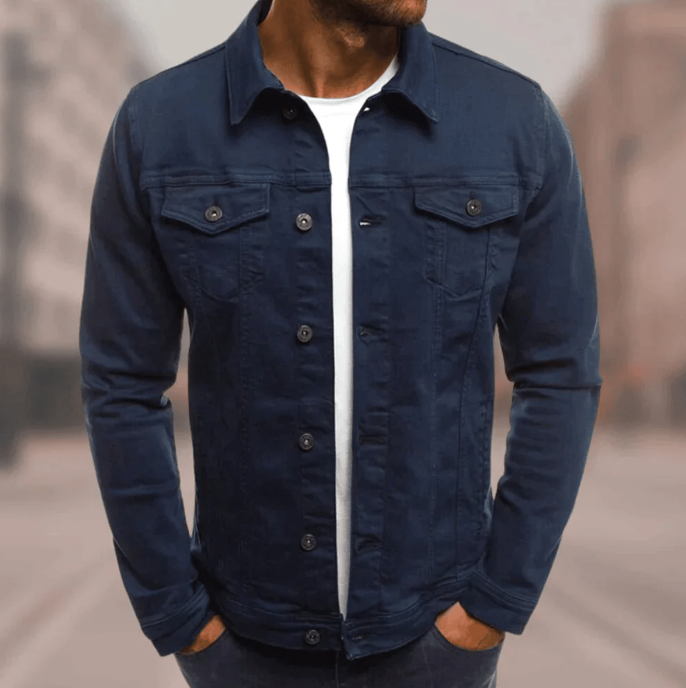In FrenchPhilipe - Veste en jean pour homme - Édition Automne