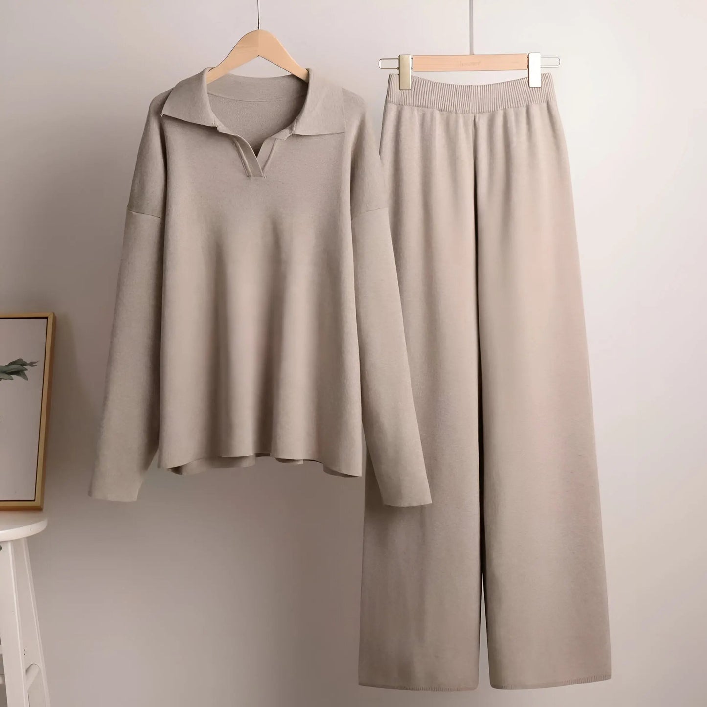 Inaya | Ensemble Loungewear en Maille pour Femme