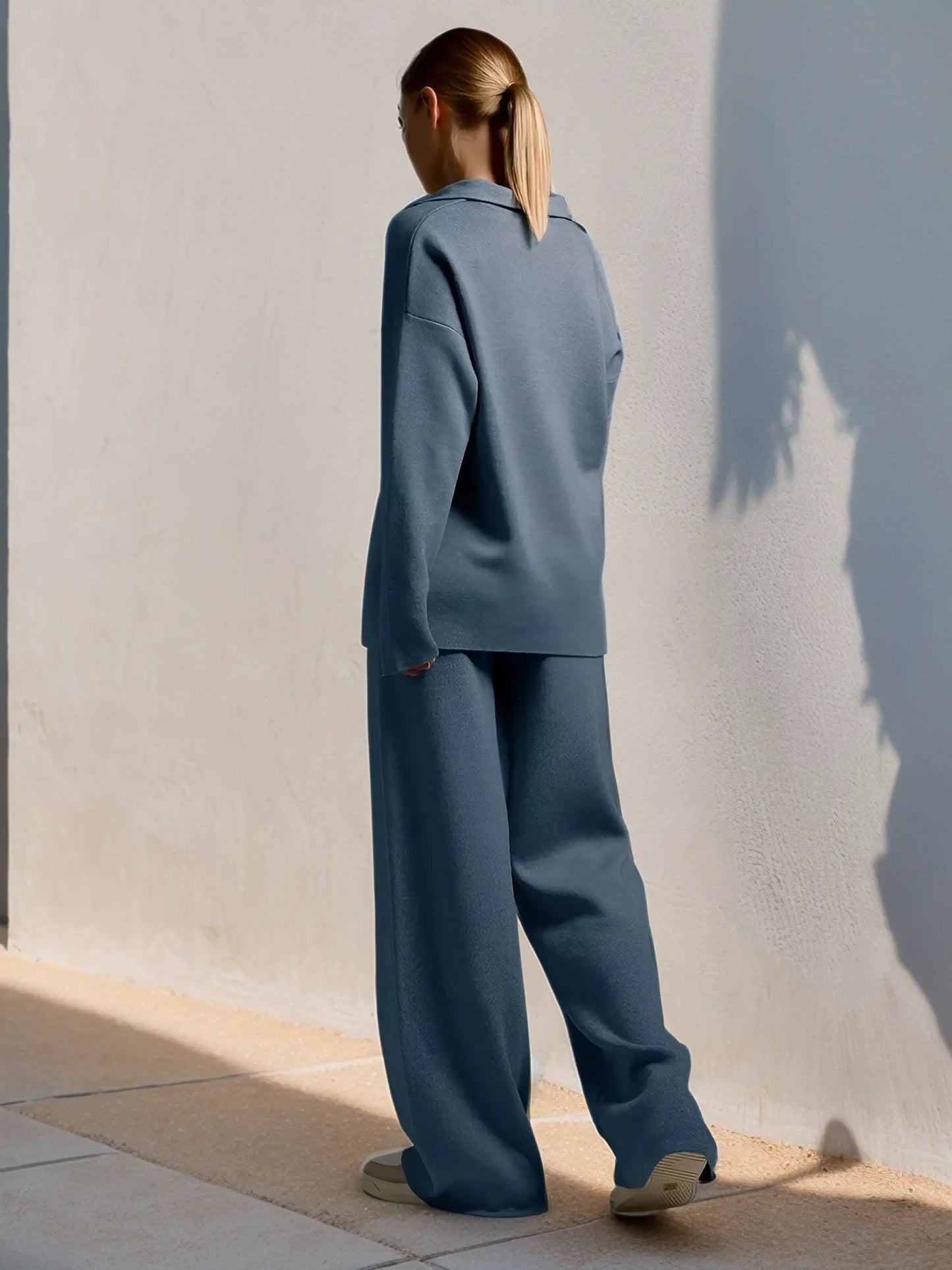 Inaya | Ensemble Loungewear en Maille pour Femme