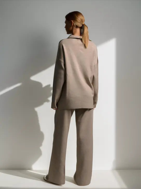 Inaya | Ensemble Loungewear en Maille pour Femme