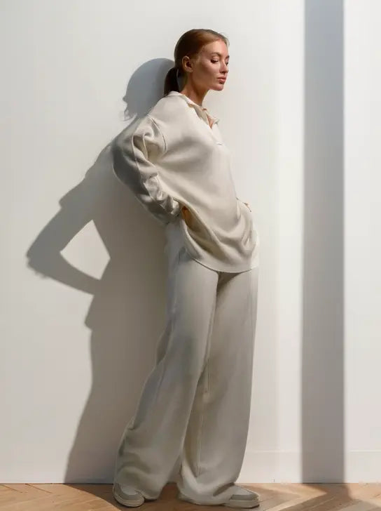 Inaya | Ensemble Loungewear en Maille pour Femme