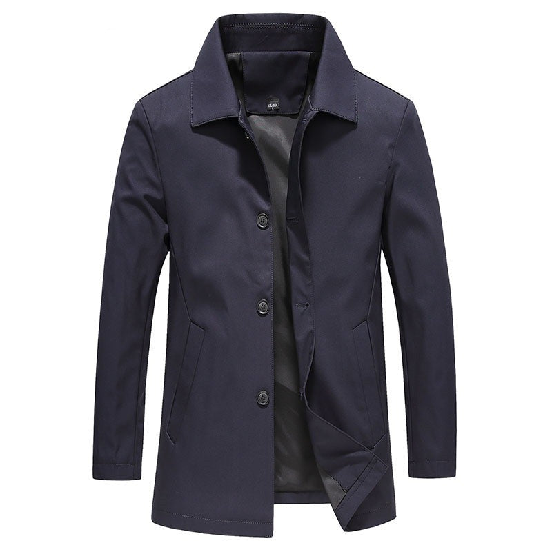 Elias | Manteau d’hiver homme élégant et coupe classique
