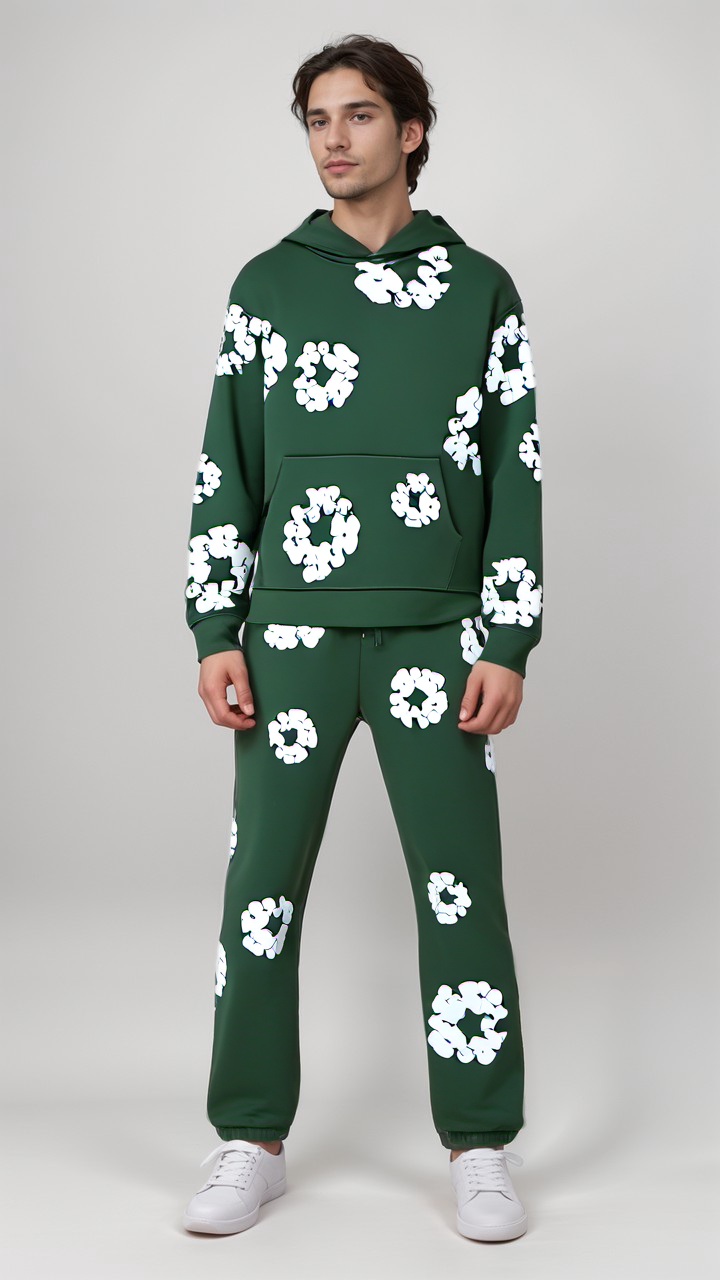 Elios | Ensemble Jogging pour Homme à Motif Floral