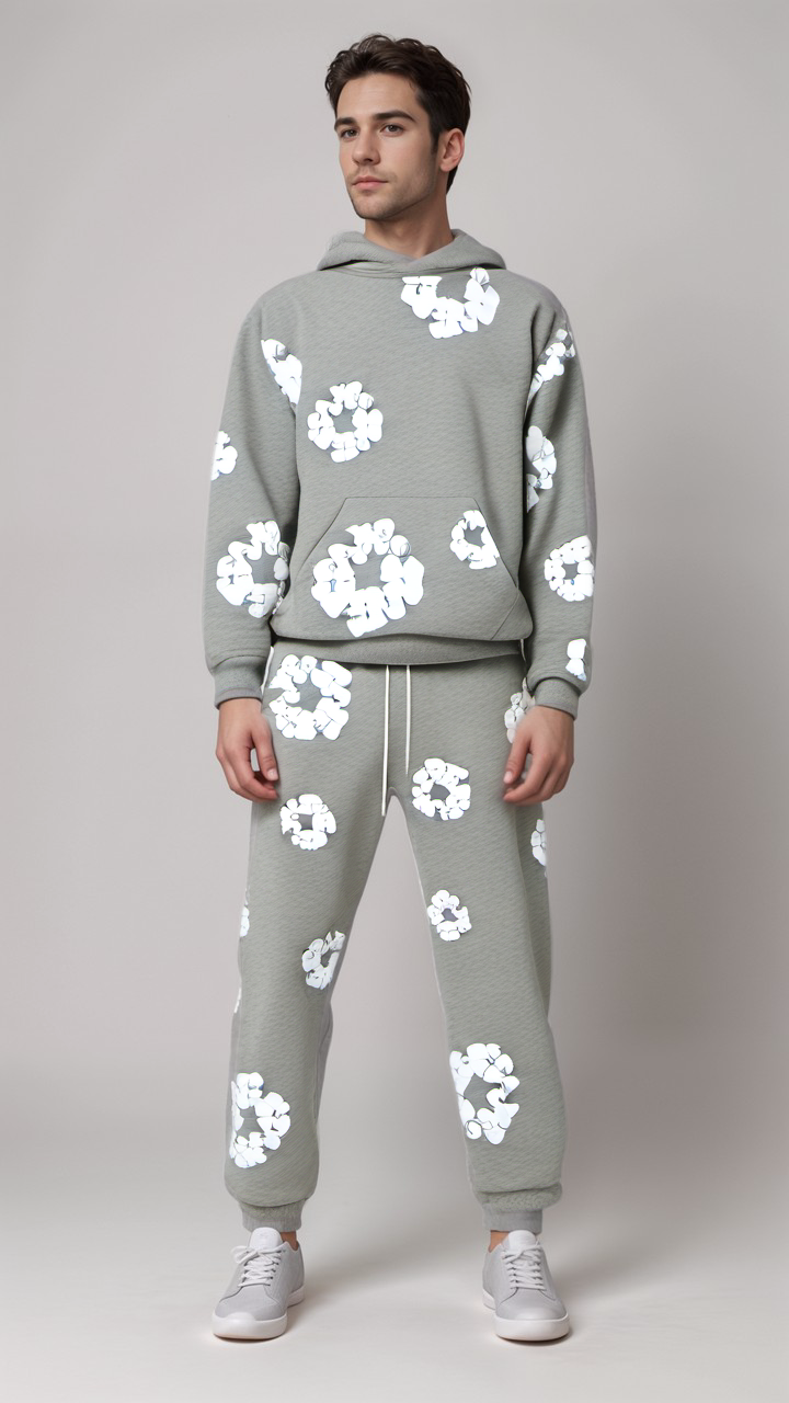 Elios | Ensemble Jogging pour Homme à Motif Floral
