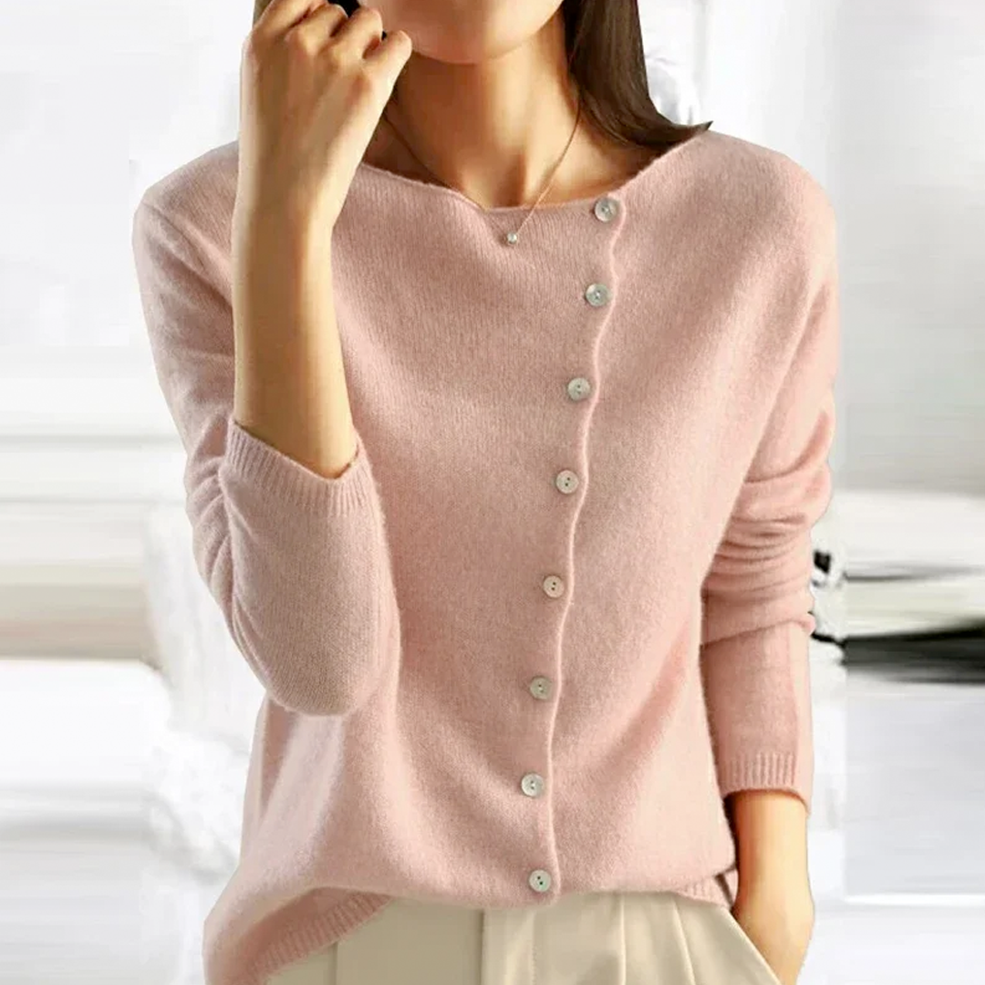 Cardigan Elegante in Cashmere di Alta Qualità Perfetto per l'Autunno