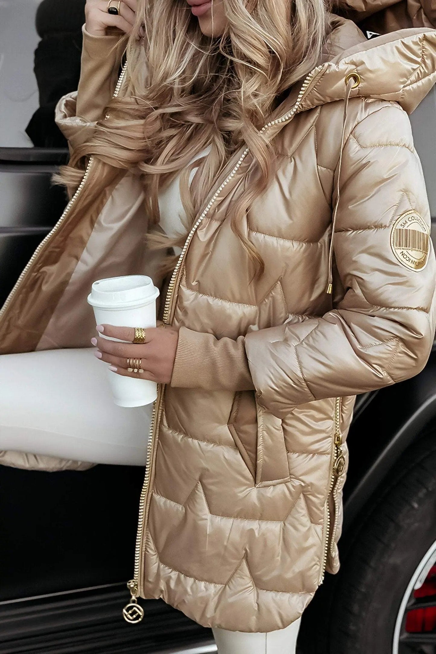 Giulia | Doudoune pour Femme Métallisée