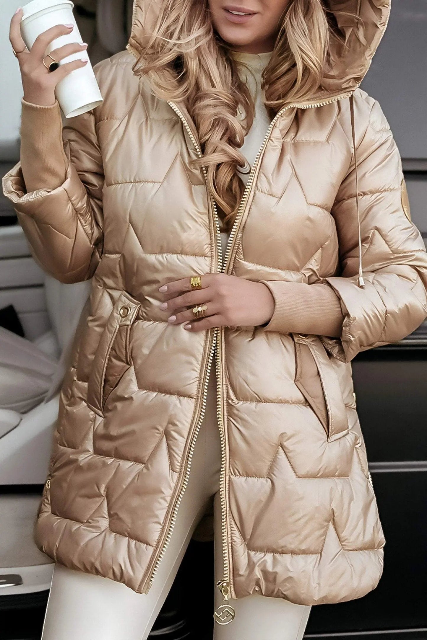 Giulia | Doudoune pour Femme Métallisée