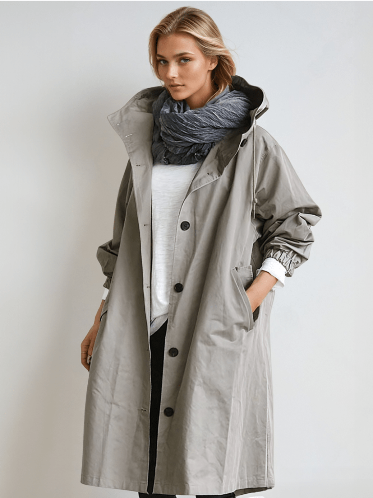 Soline | Trenchcoat pour Femme Long