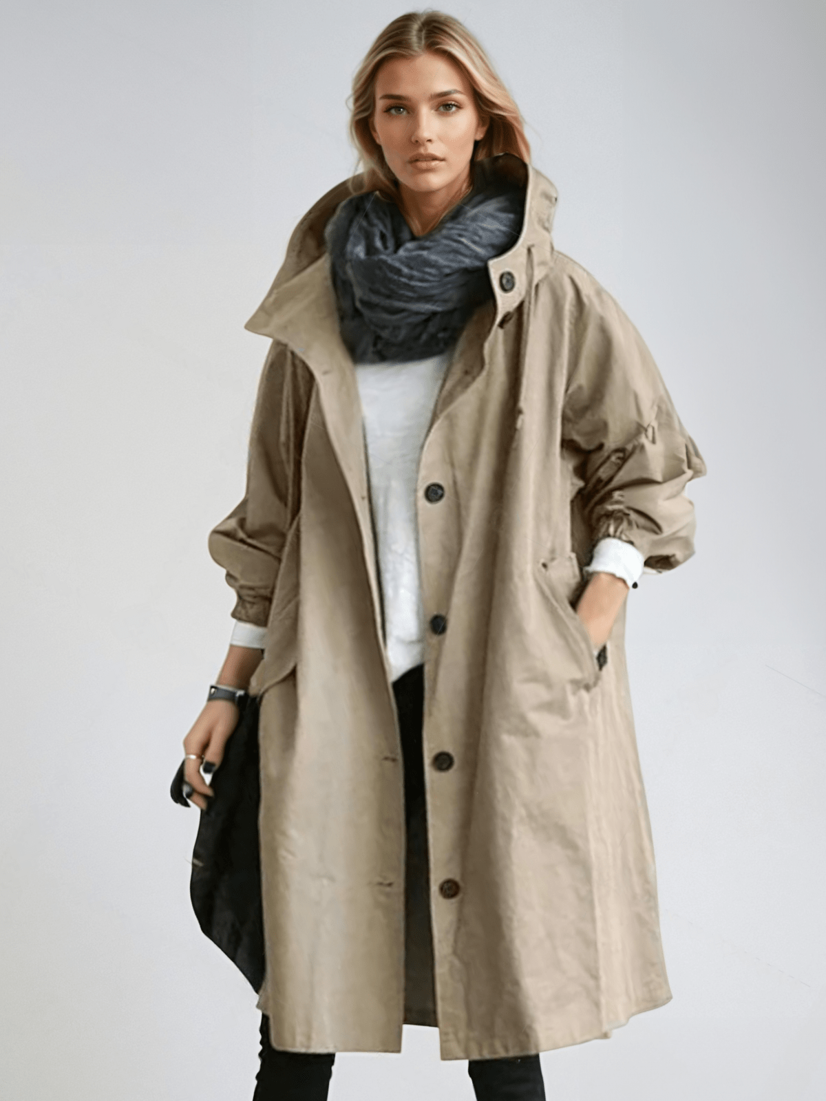 Soline | Trenchcoat pour Femme Long