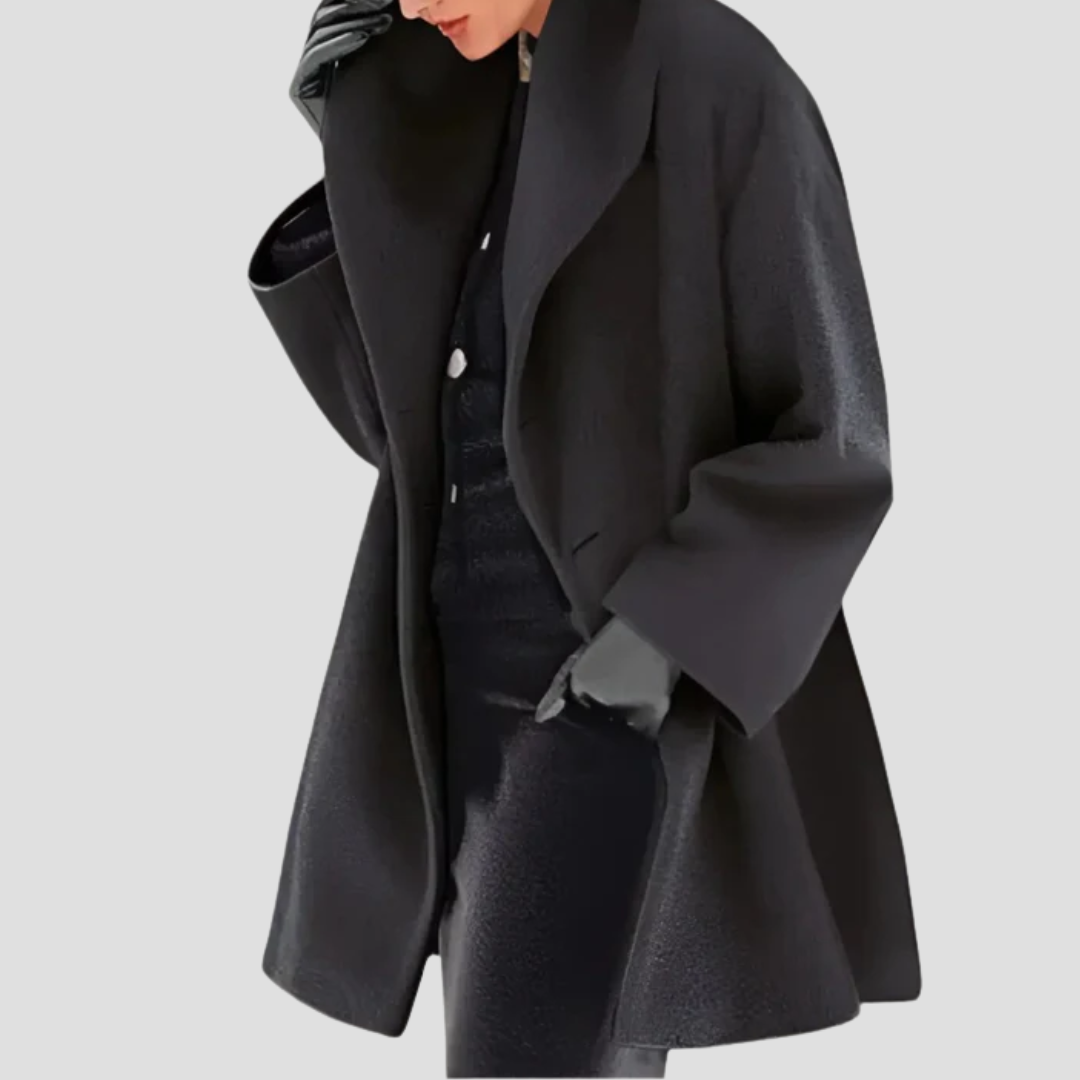 Manteau en Laine à Capuche - Chaud et Élégant pour Hiver