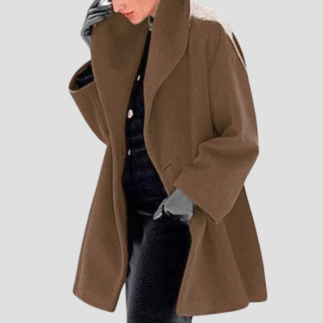 Manteau en Laine à Capuche - Chaud et Élégant pour Hiver