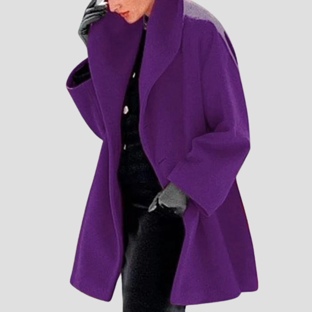 Manteau en Laine à Capuche - Chaud et Élégant pour Hiver