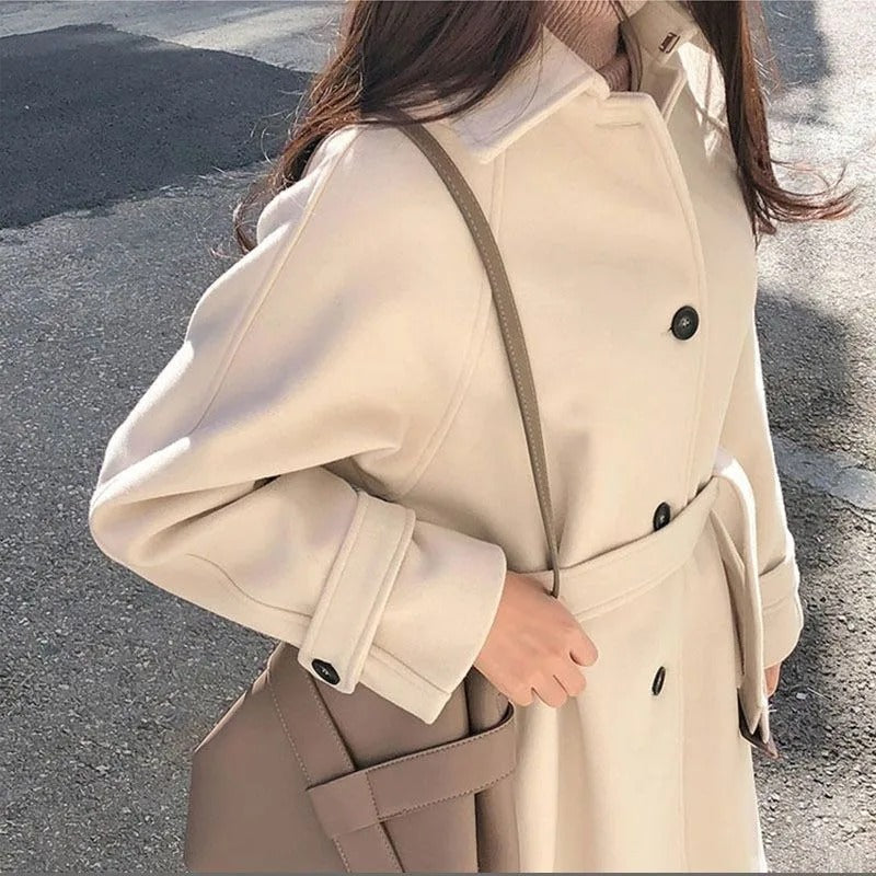 Manteau Long Femme - Élégance pour l'Hiver