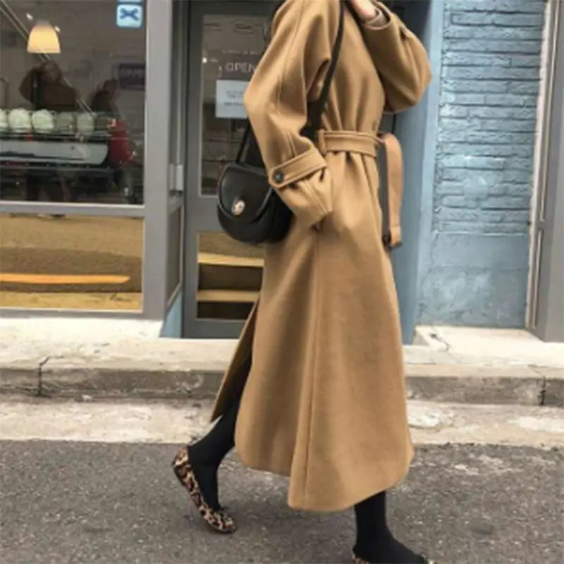 Manteau Long Femme - Élégance pour l'Hiver