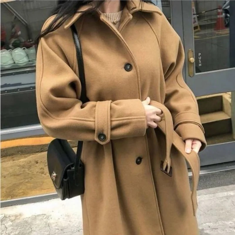 Manteau Long Femme - Élégance pour l'Hiver