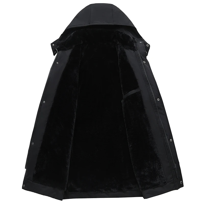 Parka Homme - Hiver - Capuche Amovible - Chaude