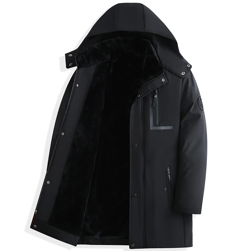 Parka Homme - Hiver - Capuche Amovible - Chaude