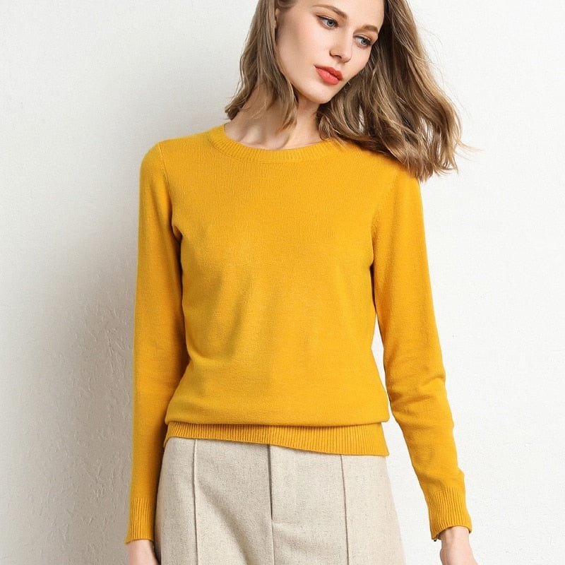 Pull en Cachemire Femme - Élégant | Confort & Style