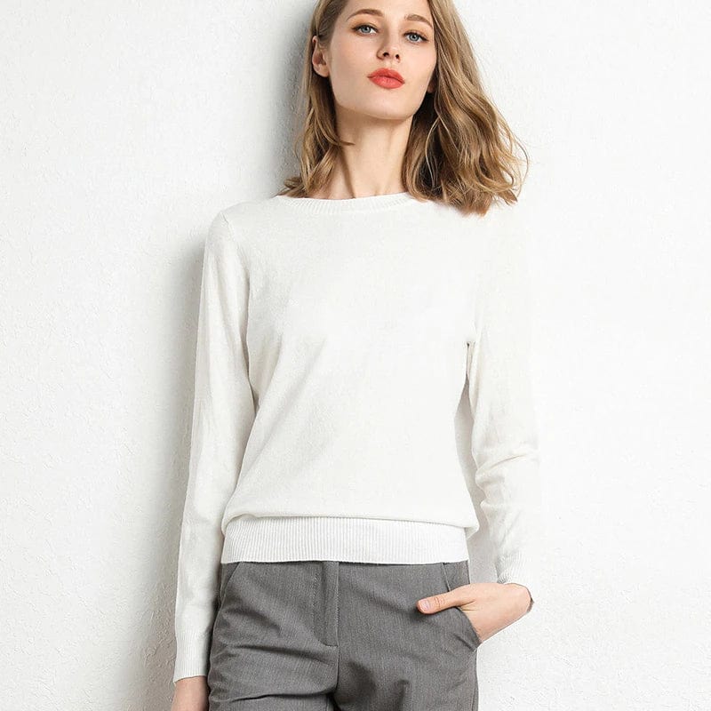 Pull en Cachemire Femme - Élégant | Confort & Style
