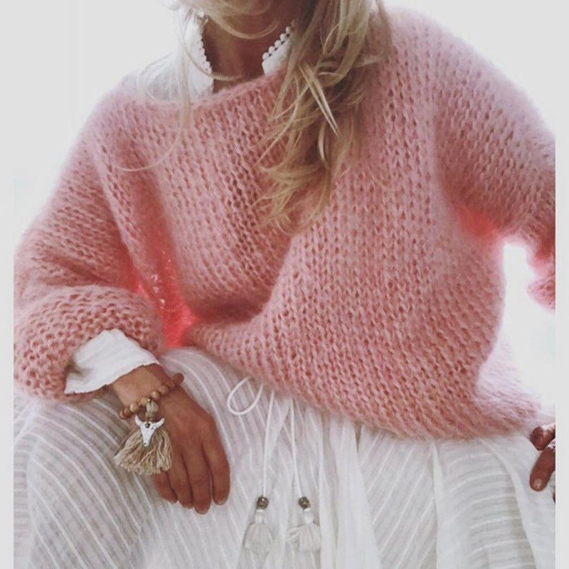 Pull Inès - Tricot Laine - Style Moderne