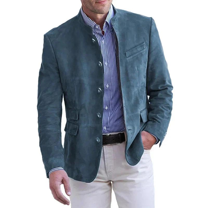 Veste en Cuir Maxence - Hommes - Intemporelle