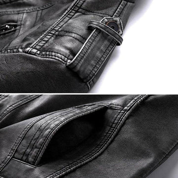 Veste en Cuir Homme - Élégance Intemporelle - Marc