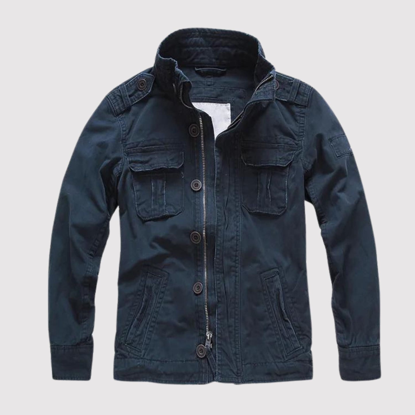 Veste Jean Rétro - Plusieurs Poches - Style Classique