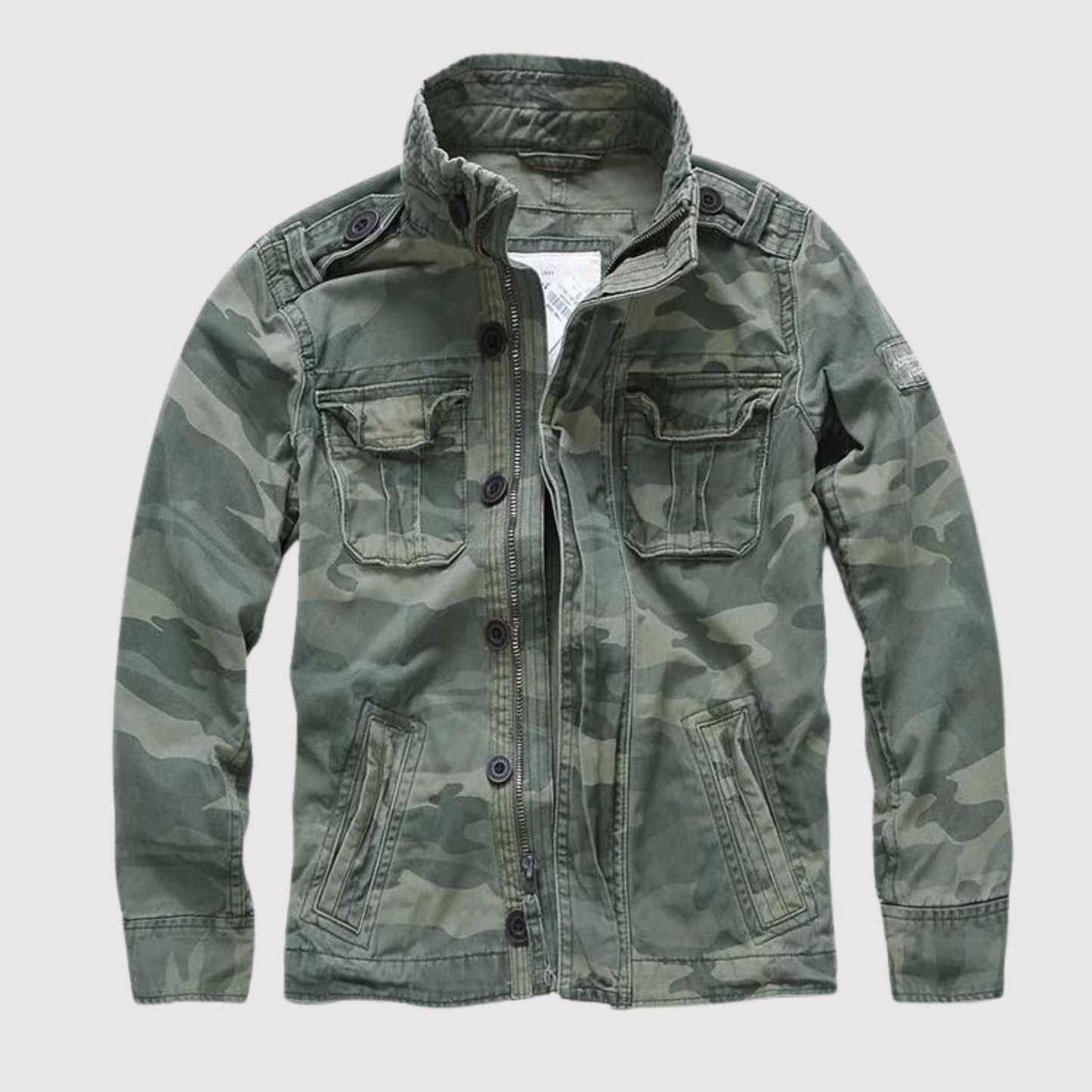 Veste Jean Rétro - Plusieurs Poches - Style Classique