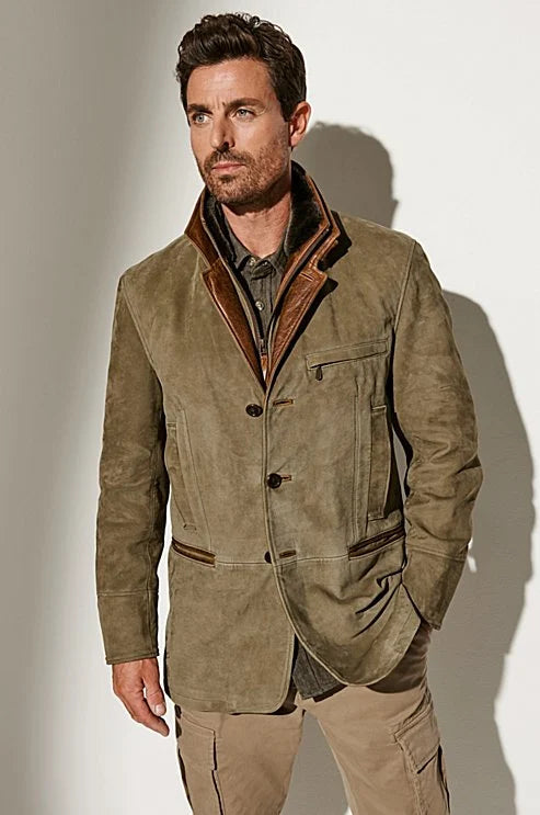 Veste Vintage Élégante pour Homme - Confort et Style intemporel