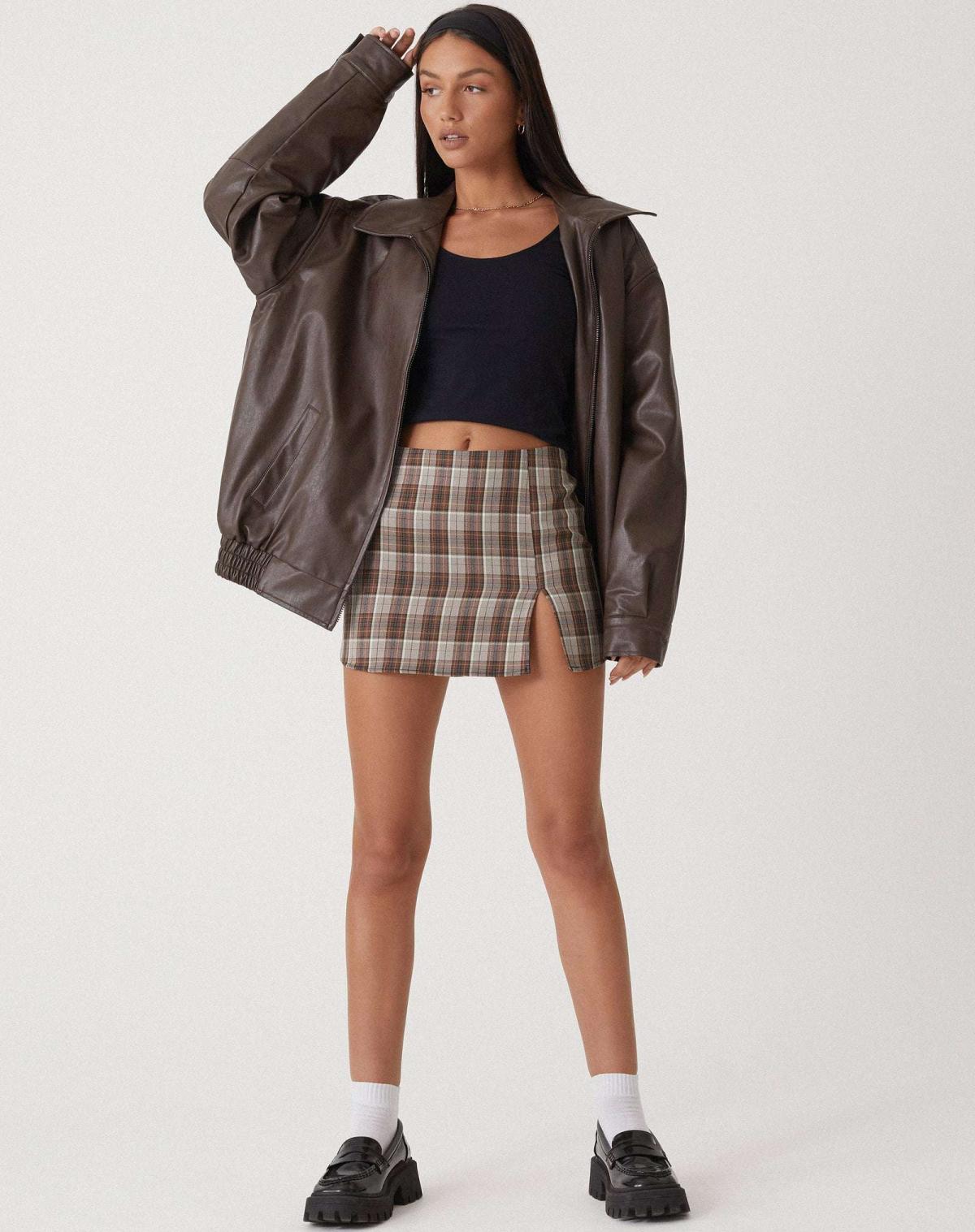 Ivy | Veste Femme Oversize en Simili Cuir