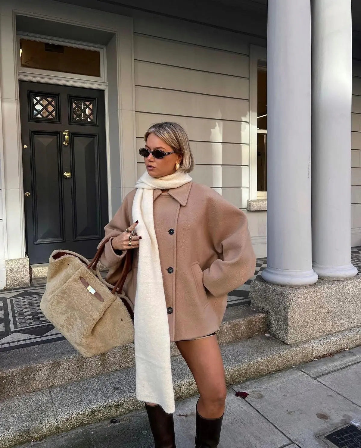 Alba | Veste Élégant pour Femme Oversize