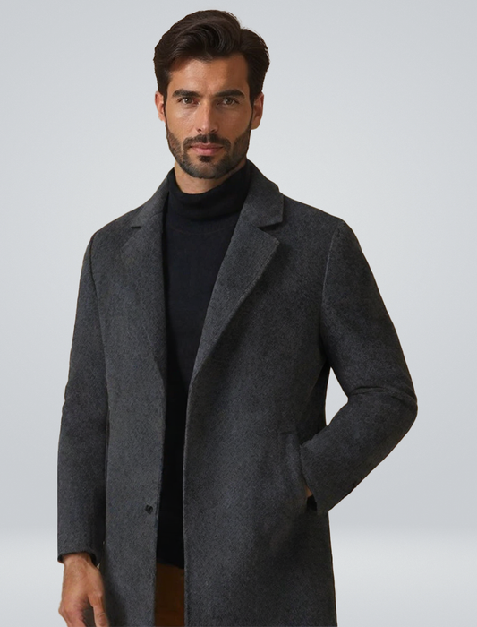 Adrien | Manteau pour Homme Long en Laine