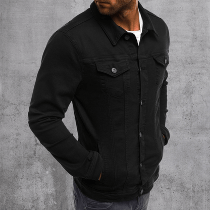 In FrenchPhilipe - Veste en jean pour homme - Édition Automne