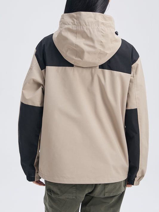 Heidi-Mode | 3-in-1 Fleece-Winterjacke mit Kapuze für Damen
