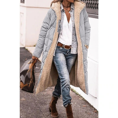 Sasha | Lange pluche jas